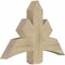 Ekena Millwork Alberta Rough Sawn Timber Gable Bracket, Douglas Fir, 36"W x 24"H x 4"D x 6"F, 16/12 Pitch GBW036X24X0406ALB00RDF - alternate 2